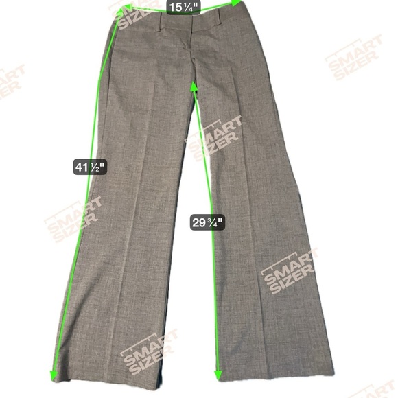 Grey Light weight boot cut slacks size 6 - Picture 8 of 8
